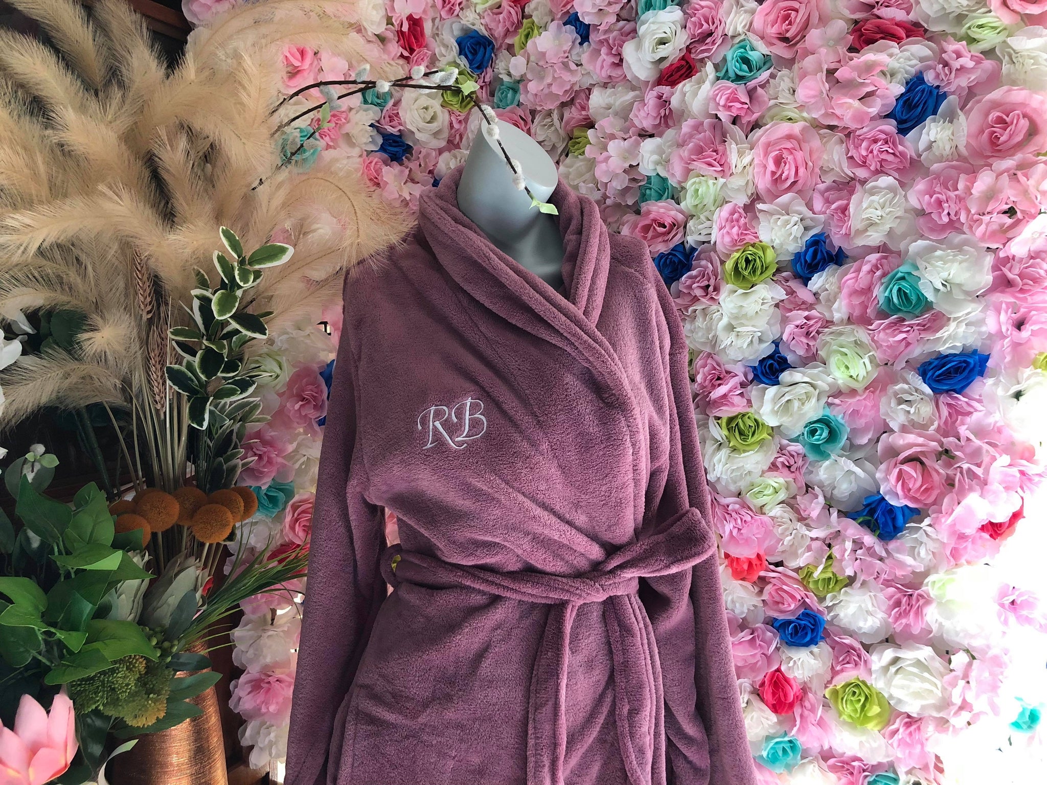 Habigail Ladies Soft Fleece Dressing Gown Full Length Fluffy Bathrobe Zip  Up Womans Supersoft House Coat (8-10, Grey Mix) : Amazon.co.uk: Fashion